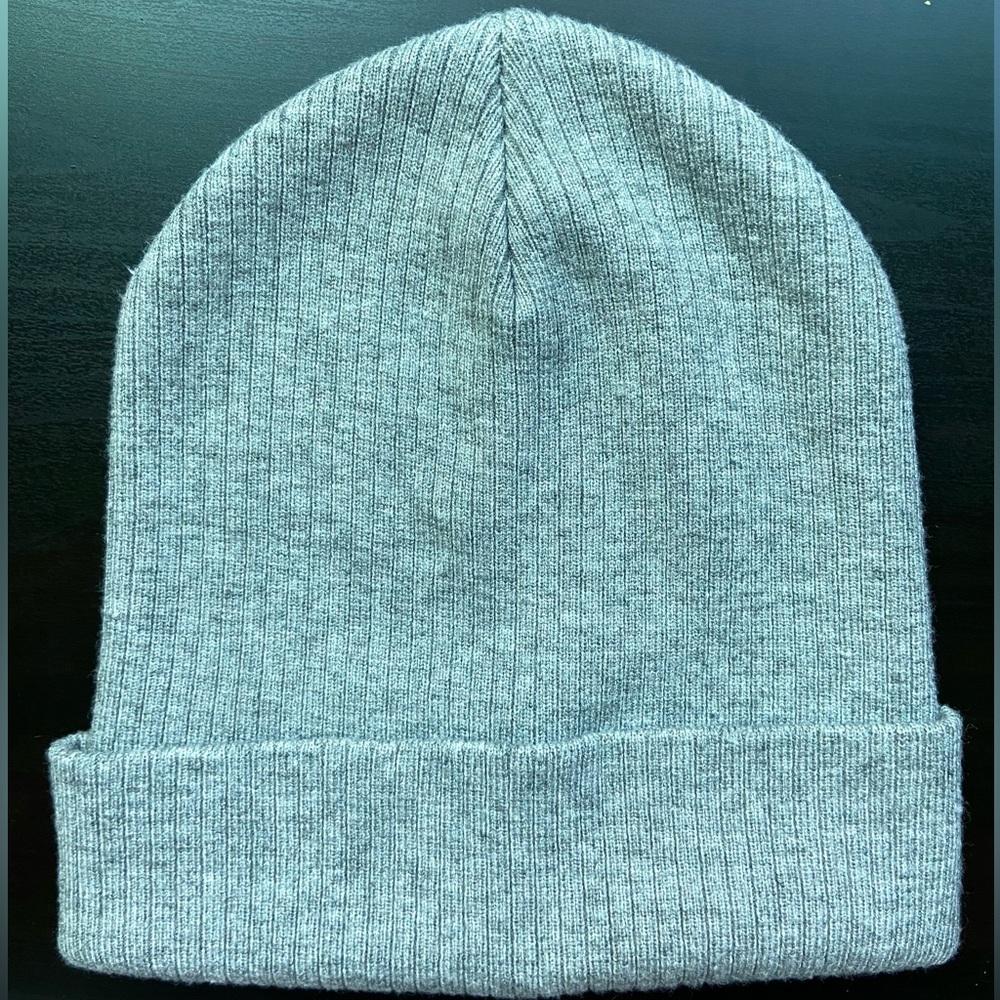 Super soft grey beanie